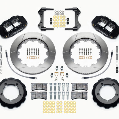 Wilwood Narrow Superlite 4R Front Hat Kit 14.00in 66-75 Ford Bronco Dana 30/44 w/Lines