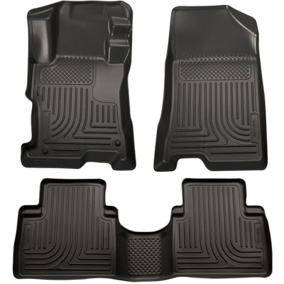 Husky Liners 11-12 Kia Sorento (Auto Trans. Only) WeatherBeater Combo Black Floor Liners