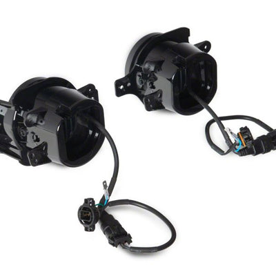 Raxiom 18-23 Jeep Wrangler JL Axial Series Angel Eye LED Fog Lights