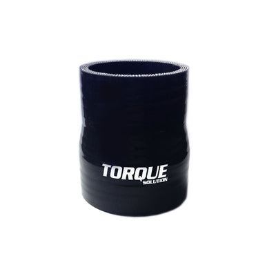 Torque Solution Transition Silicone Coupler: 2 inch to 2.25 inch Black Universal