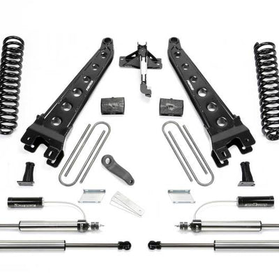 Fabtech 17-21 Ford F250/350 4WD Diesel 6in Rad Arm Sys w/Coils & 2.25 Dl Resi Frt & Dl Rr Shks
