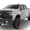 Bushwacker 20-21 Chevrolet Silverado 1500 Pocket Style Flares 4pc - Silver Ice Metallic