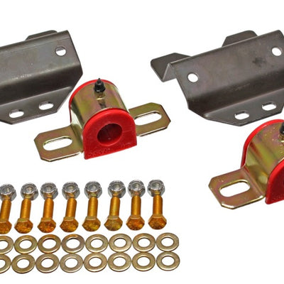 Energy Suspension 67-72 Dodge Dart / 65-69 Charger Red 15/16in Greasable Bushing Adapter Kit