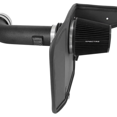 Spectre 10-15 Chevy Camaro V8-6.2L F/I Air Intake Kit - Black w/ Black Filter