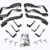 Go Rhino 15-19 Chevrolet Silverado 2500HD/3500HD Brackets for OE Xtreme Cab Length SideSteps