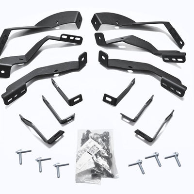 Go Rhino 15-19 Chevrolet Silverado 2500HD/3500HD Brackets for OE Xtreme Cab Length SideSteps
