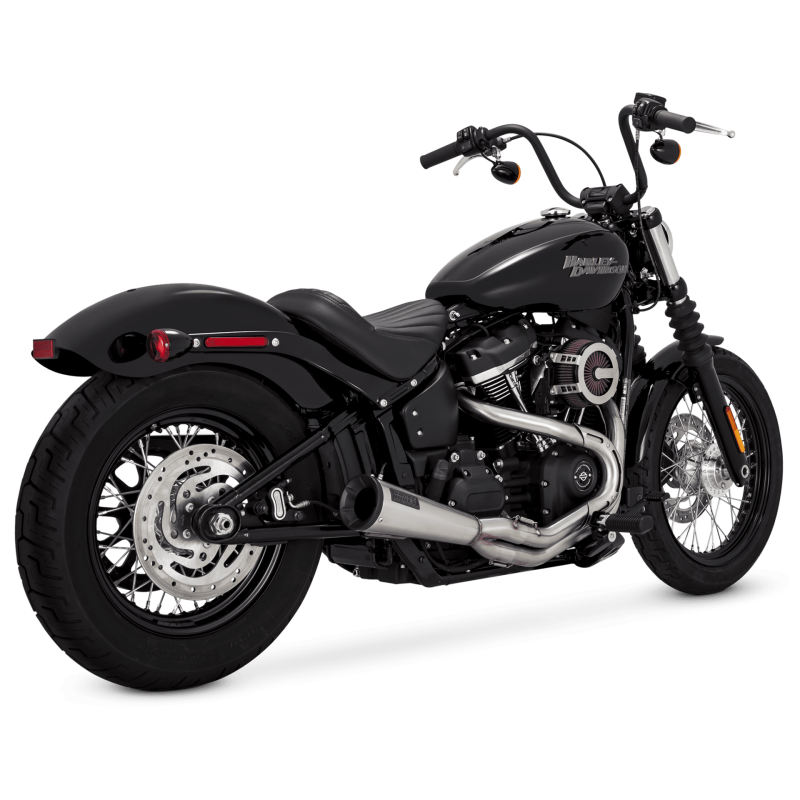 Vance & Hines HD Softail Fat Bob 18-22 Upsweep SS 2-1 PCX Full System Exhaust