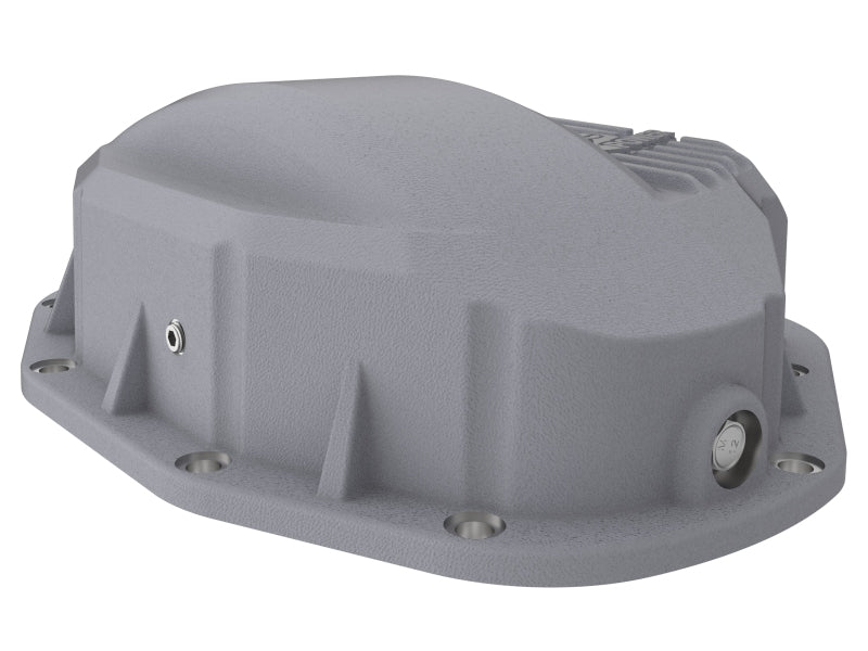 aFe Rear Differential Cover (Raw; Street Series); Dodge Diesel Trucks 94-02 L6-5.9L (td)