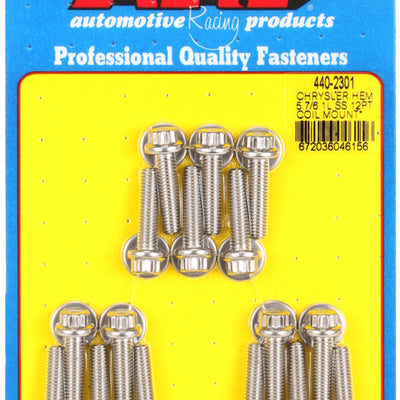 ARP Chrysler Hemi 5.7/6.1L SS 12pt Coil Mount Bolt Kit