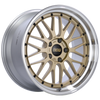 BBS LM 20x10.5 5x114.3 ET35 Gold Center Diamond Cut Lip Wheel - 82mm PFS Required