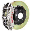 Brembo 08-14 WRX/15-21 WRX Front GTR BBK 6 Piston Billet 355x32 2pc Rotor Slotted Type1 - Nickel