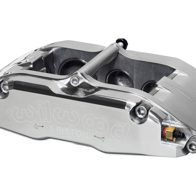 Wilwood Caliper-BNSL6-RH-Polished 1.62/1.12/1.12in Pistons 1.10in Disc