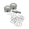 S&S Cycle 36-84 BT 3-7/16in x Up To 4-3/4in Stroke HC Piston Set - .070in