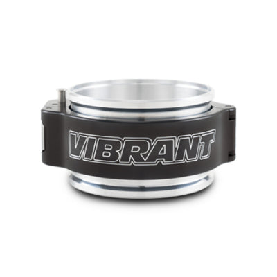 Vibrant 2in O.D. Aluminized HD 2.0 Clamp Assembly - Anodized Black