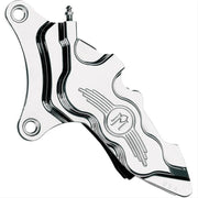 Performance Machine Front 6 Piston Diff Bore Caliper - Chrome