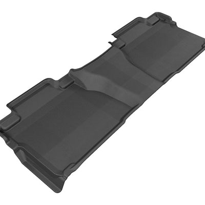 3D MAXpider 2014-2020 Toyota Tundra Double Cab Kagu 2nd Row Floormats - Black