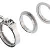 Borla Universal 3in Stainless Steel 3pc V-Band Clamp w/ Male and Female Flanges