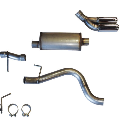 JBA 19-20 Ford Ranger EcoBoost 304SS Dual Side Rear Exit Cat-Back Exhaust w/3-1/2in Tips