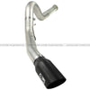 aFe MACHForce XP 5in DPF-Back Stainless Steel Exhaust , Blk,Ford Diesel Trucks 11-14 V8-6.7L td