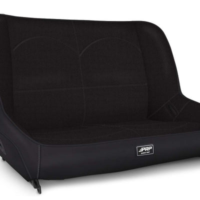 PRP Jeep CJ7/YJ Low Back Rear Bench - Black