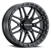 Raceline A11B Krank-XL 20x7in / 4x156 BP / 0mm Offset / 132.5mm Bore - Satin Black Wheel