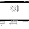 StopTech 97-01 Integra Type R/02-06 RSX/RSX Type S / 98-02 Honda Accord Drilled Left Rear Rotor