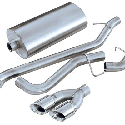 Corsa 1999-2006 GMC Sierra Reg. Cab/Short Bed 1500 4.8L V8 Polished Sport Cat-Back Exhaust