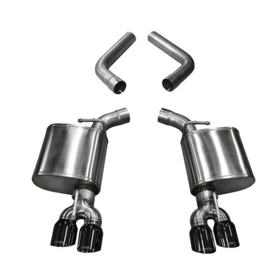 Corsa 2015-23 Dodge Challenger 6.4L/17-19 Challenger 5.7L Black Sport Axle-Back Exhaust w/3.5in Tips
