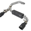 aFe Takeda 3in 304 SS Axle-Back Exhaust System w/ Black Tip 16-18 Ford Focus RS 2.3L (t)