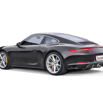 Akrapovic 16-17 Porsche 911 Carrera S/4/4S/GTS (991.2) Slip-On Line (Titanium) w/ Titanium Tips