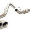 Carven 15-20 Ford F-150 Ecoboost Competitor Series Cat-Back w/TR-Series Muf. & 4in Dual Tip-Polished