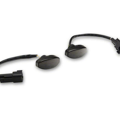 Raxiom 10-20 Ford F-150 Raptor Axial Series LED Front Fender Flare Lights- Smoked