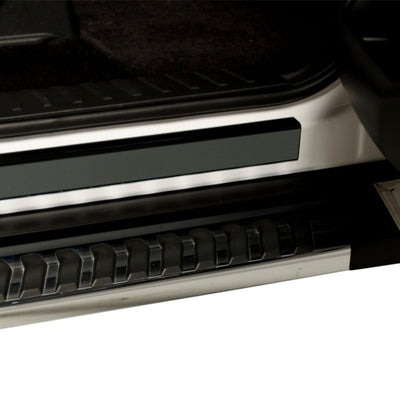 Putco 14-18 Chevy Silverado LD - Double Cab (8pcs) Black Platinum Door Sills