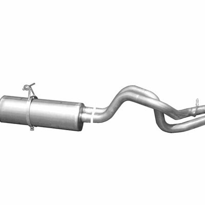 Gibson 99-04 Ford F-250 Super Duty Lariat 6.8L 2.5in Cat-Back Dual Sport Exhaust - Aluminized