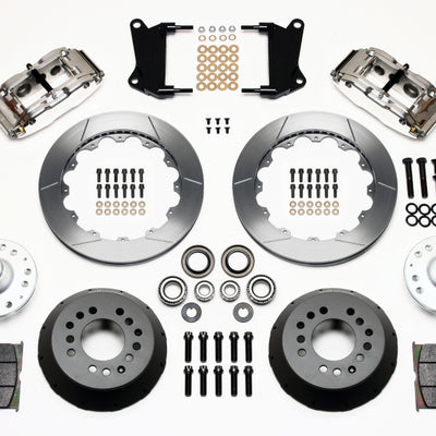 Wilwood Narrow Superlite 6R Front Hub Kit 12.88in Polished 67-69 Camaro 64-72 Nova Chevelle