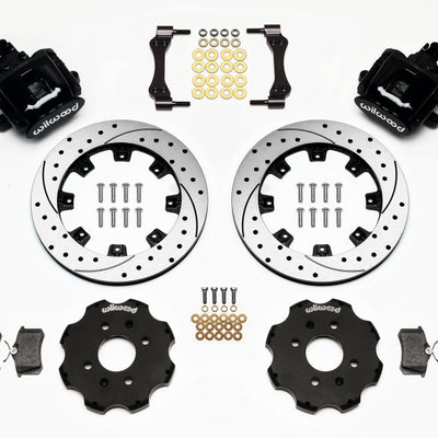 Wilwood Combination Parking Brake Rear Kit 12.19in Drilled Civic / Integra Disc 2.39 Hub Offset