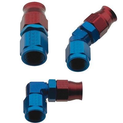 Fragola -3AN 90 Degree Hose End - Alum