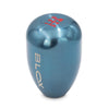 BLOX Racing 6-Speed Billet Shift Knob - Torch Blue 12x1.25mm