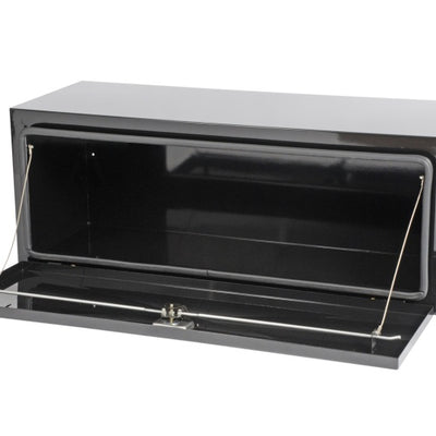 Deezee Universal Tool Box - HD Underbed Black Steel 18X18X48