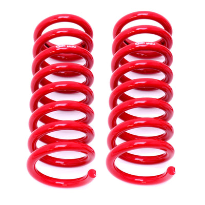 BMR 64-72 A-Body Front Lowering Springs - Red