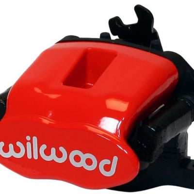 Wilwood Caliper-Combination Parking Brake-L/H-Red 41mm piston .81in Disc