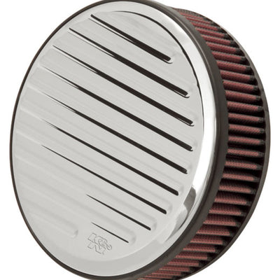 K&N H/D Sportster Filter Kit Round Grooved Intake System