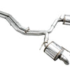 AWE Audi 2019-2023 C8 A6/A7 3.0T Touring Edition Cat-back Exhaust- Turn Downs