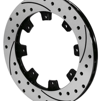 Wilwood Rotor-UL32 Iron RH-SRP BLK Drl 12.19 x .810 - 8 on 7.00in