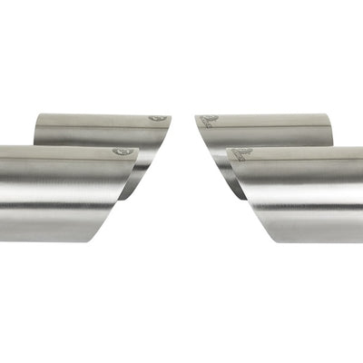 aFe MACH Force-Xp 304 SS OE Exhaust Tips Polished 12-16 Porsche 911 (C2S 991) H6 3.8L