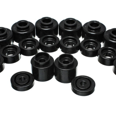 Energy Suspension Body Mount Set - Black