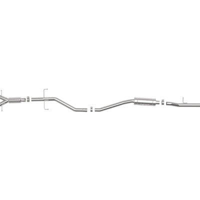 aFe Takeda 2.5in 304 SS Cat-Back Exhaust System w/ Blue Tips 17-20 Honda Civic Si Sedan I4 1.5L