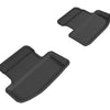 3D MAXpider 2015-2020 Ford Mustang Kagu 2nd Row Floormats - Black