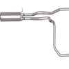 Gibson 98-99 Chevrolet S10 Base 4.3L 1.75in Cat-Back Dual Split Exhaust - Aluminized