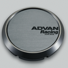 Advan 63mm Flat Centercap - Hyper Black